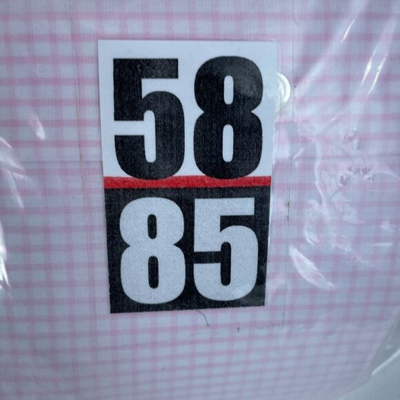 Club Room Regular Fit Pink Gingham Dress Shirt XXL NWT 5885 - Picture 5 of 6